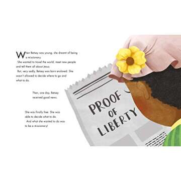 Betsey Stockton: The Girl With a Missionary Dream (Inspiring illustrated children's biography of Christian female missionary in Hawaii. Beautiful hardback gift for kids 4-7; Educational for Black History Month)