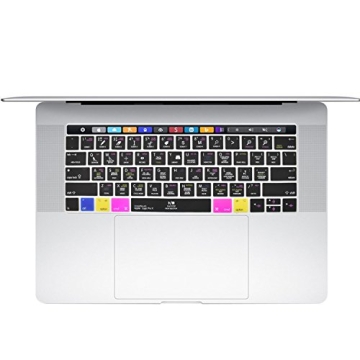 Logic Pro X Shortcuts Silicone Keyboard Cover for MacBook Pro M1 M2 14 16 Touch Bar 13 15 Inch (A198...