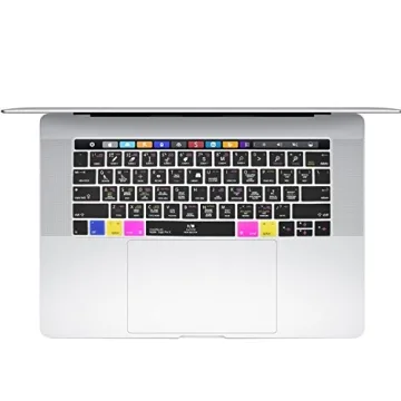 Logic Pro X Shortcuts Silicone Keyboard Cover for MacBook Pro M1 M2 14 16 Touch Bar 13 15 Inch (A198...