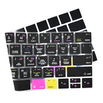 Logic Pro X Silicone Keyboard Cover for MacBook Pro 13 15 Inch