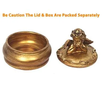 Vintage Mini Box Antique Trinket Organizer for Jewelry