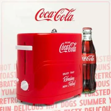 Nostalgia Coca-Cola Hot Dog Toaster for Perfect BBQs