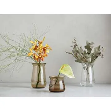 Elegant KINTO Flower Vase Luna Base for Delicate Flowers