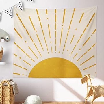 Boho Sun Tapestry Vintage Wall Hanging for Stylish Decor