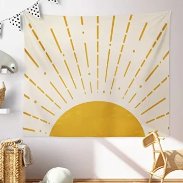 Boho Sun Tapestry Vintage Wall Hanging for Stylish Decor