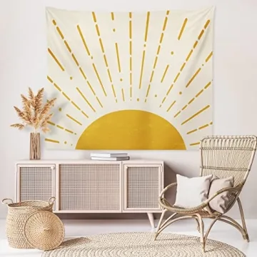 Boho Sun Tapestry Vintage Wall Hanging for Stylish Decor