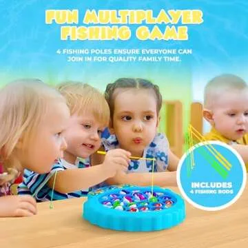 IPIDIPI TOYS Fishing Game for Kids - Fun for Toddlers