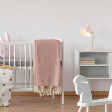 Chic Pink Desk Lamp with Gold Arm – Globe Electric