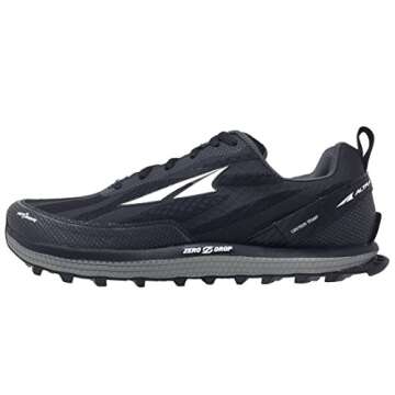 ALTRA Men's Superior 3.5 Sneaker (9, Black/White)