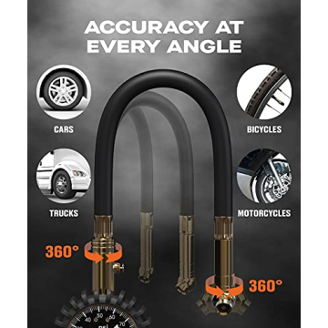 Vondior Tire Pressure Gauge for Cars and Trucks - Accurate & Durable