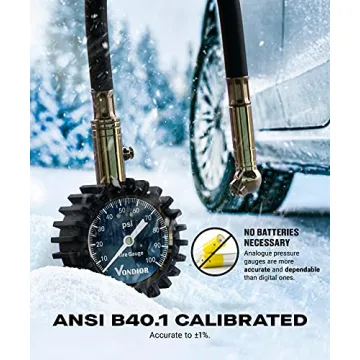 Vondior Tire Pressure Gauge for Cars and Trucks - Accurate & Durable