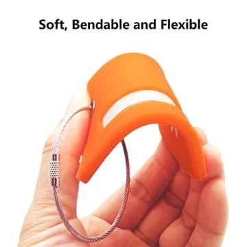 Vibrant Silicone Luggage Tags Set for Easy Identification