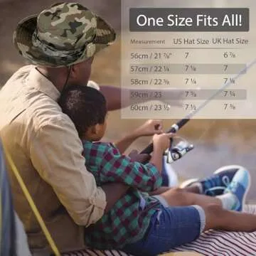 Wide Brim Boonie Hat for Men and Women Stylish Outdoor Gear