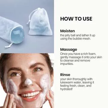 Vegan Naisture Jelly Ball Cleanser for Hydrated Skin