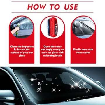 Oil Film Cleaning Brush & Foam Sprayer for Cars