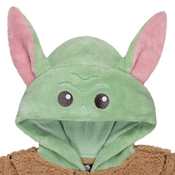 Star Wars Baby Yoda Hoodie for Girls Ages 4-16 - Tan