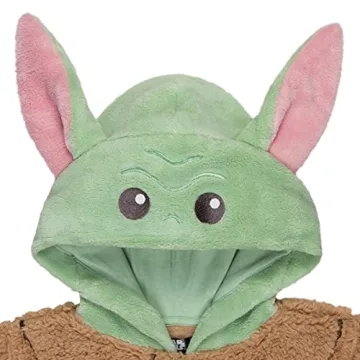 Star Wars Baby Yoda Hoodie for Girls Ages 4-16 - Tan