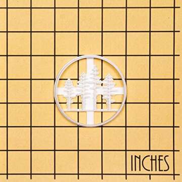 Pine Tree Forest Cookie Cutter - Perfect for Baking Fun