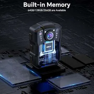 BOBLOV M5 2K Police Body Camera with Night Vision