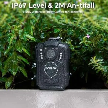 BOBLOV M5 2K Police Body Camera with Night Vision
