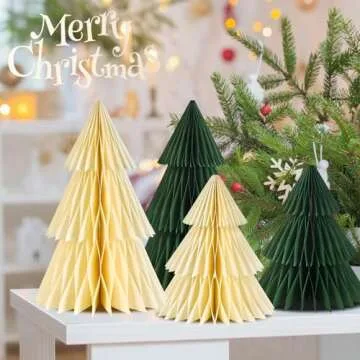 Homarkable Paper Christmas Tree Set for Holiday Cheer