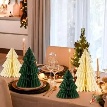 Homarkable Paper Christmas Tree Set for Holiday Cheer