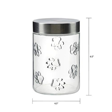Charming Amici Pet Maxwell Dog Glass Canister 42oz