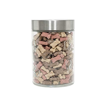 Charming Amici Pet Maxwell Dog Glass Canister 42oz