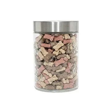 Charming Amici Pet Maxwell Dog Glass Canister 42oz