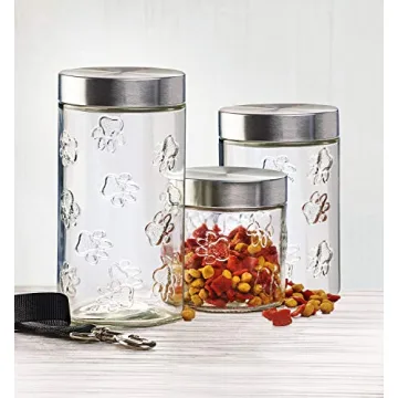 Charming Amici Pet Maxwell Dog Glass Canister 42oz