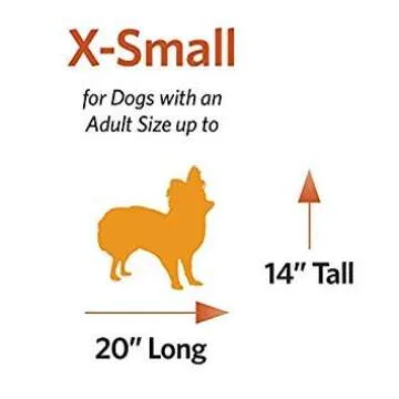 MidWest Homes for Pets Bolster Dpg Bed 22L-Inch Gray Dog Bed or Cat Bed w/ Comfortable Bolster | Ideal for XS Dog Breeds & Fits a 22-Inch Crate | Easy Maintenance Machine Wash & Dry