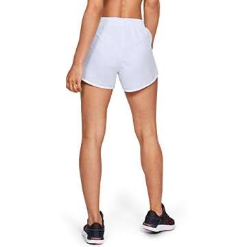 Under Armour Women's UA Fly-by Shorts SM White