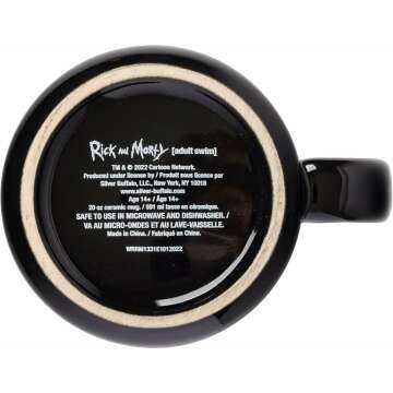 Rick and Morty Ram Portal Camper Mug 20 Oz