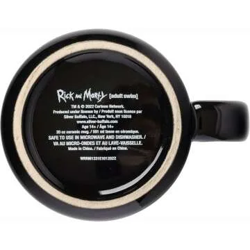 Rick and Morty Ram Portal Camper Mug 20 Oz