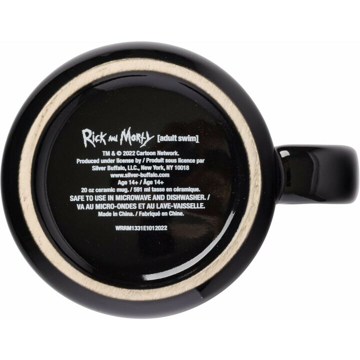 Rick and Morty Ram Portal Camper Mug 20 Oz