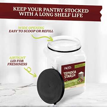 Roots Circle Tapioca Starch: Natural, Gluten-Free, Kosher