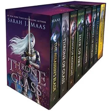 Throne of Glass Box Set - Collector's Edition with Stunning Artwork
