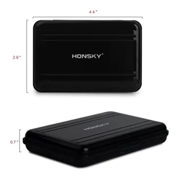 Honsky Durable SD MicroSD Case for Secure Card Storage