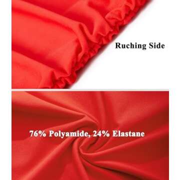 OMKAGI One Off Shoulder Y2K Double Lined Crop Top