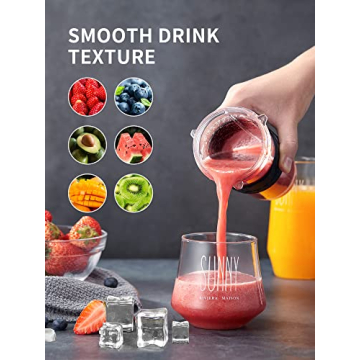 Yabano Electric Shake Bottle & Blender with 2 Travel Cups