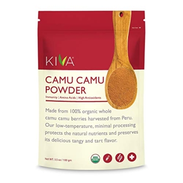 Kiva Organic Camu Camu Powder - Natural Vitamin C Boost