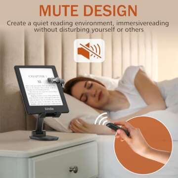 Remote Control Page Turner for Kindle Paperwhite.Kindle Clicker Page Turner.Remote Page Turner for K...