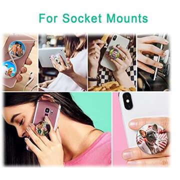 Enhance Grip with D.Sking 12 Pack 3M Sticky Adhesive Pads