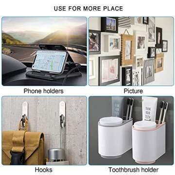 Enhance Grip with D.Sking 12 Pack 3M Sticky Adhesive Pads