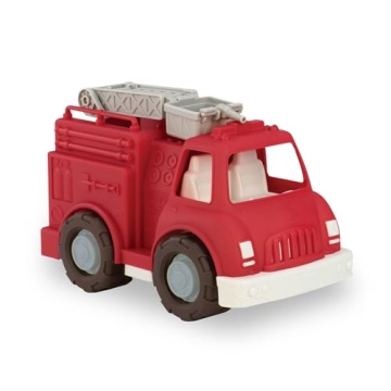 Battat Wonder Wheels Fire Truck - Eco-Friendly Toddler Toy