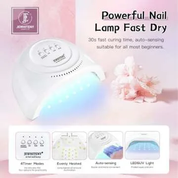 27 Colors Gel Nail Polish Kit with U V Light, U V LED Nail Dryer Lamp Curing Gel Nail Polish Set Popular Gel Nail Polish Set DIY at Home, Nail Manicure Tools