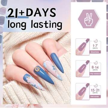 27 Colors Gel Nail Polish Kit with U V Light, U V LED Nail Dryer Lamp Curing Gel Nail Polish Set Popular Gel Nail Polish Set DIY at Home, Nail Manicure Tools