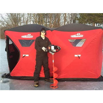 THUNDERBAY Ice Cube 6 Man Ice Shelter for Ultimate Comfort