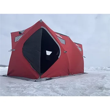THUNDERBAY Ice Cube 6 Man Ice Shelter for Ultimate Comfort