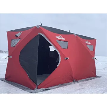 THUNDERBAY Ice Cube 6 Man Ice Shelter for Ultimate Comfort